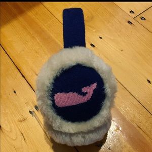 Vineyard Vines Pink Whale Earmuffs